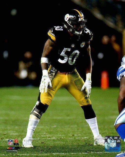 Pre-Sale: Ryan Shazier Signed Ready Stance Photo