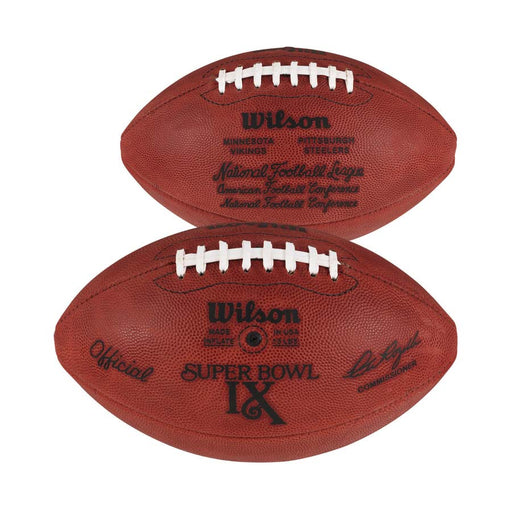 Pre-Sale: Terry Bradshaw Signed Wilson Authentic Super Bowl IX Football