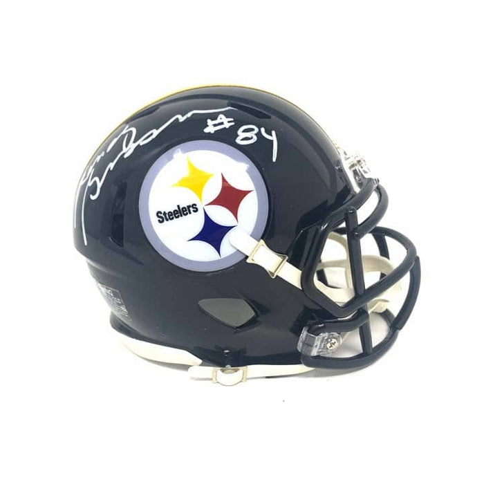 Randy Grossman Autographed Pittsburgh Steelers Black Speed Mini Helmet