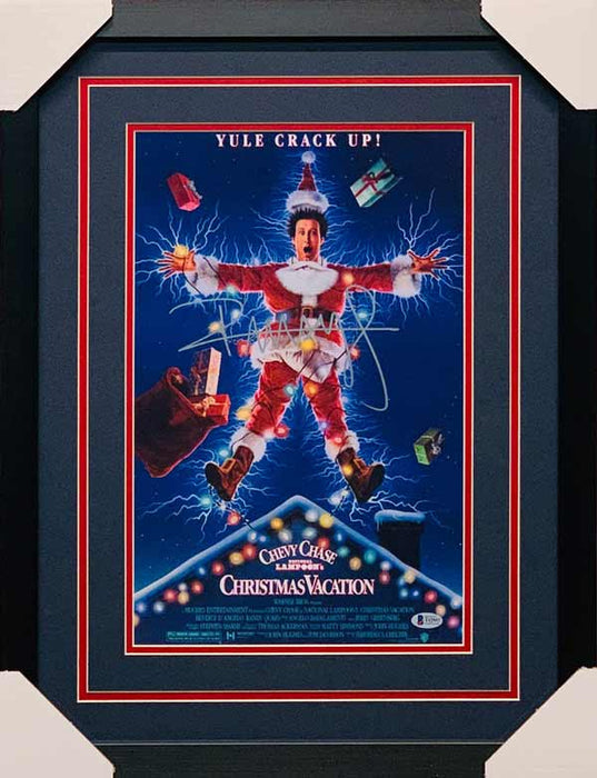 Randy Quaid Signed Christmas Vacation 11X17 Movie Poster - Professionally Framed