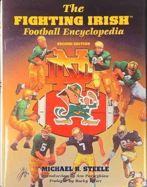 Rocky Bleier Signed The Fighting Irish Football Encyclopedia