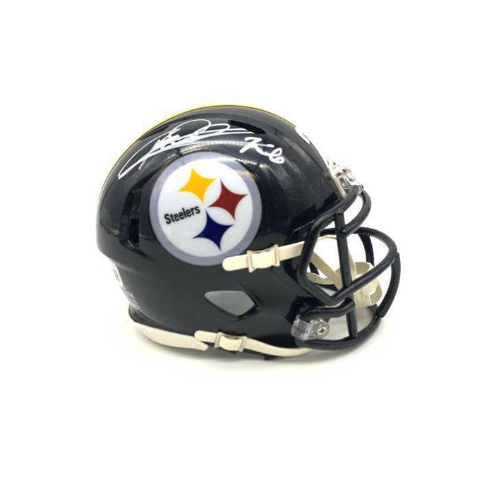 Rod Woodson Autographed Pittsburgh Steelers Speed Mini Helmet