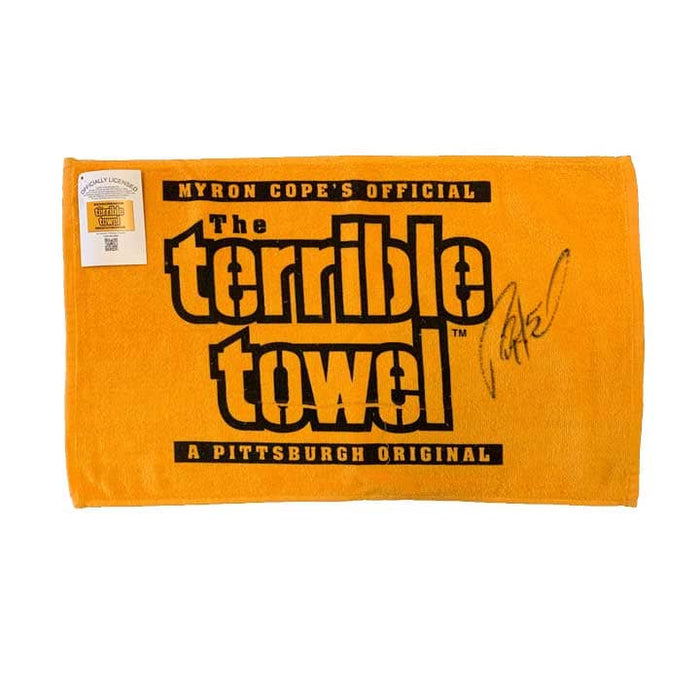 Ryan Clark Signed Myron Cope's Official Terrible Towel