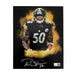 Ryan Shazier Autographed Color Burst Flexing 11x14 Photo