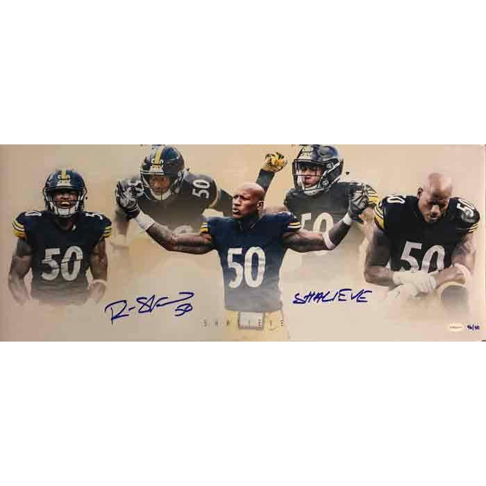 Ryan Shazier Autographed LE Shalieve Panoramic Collage