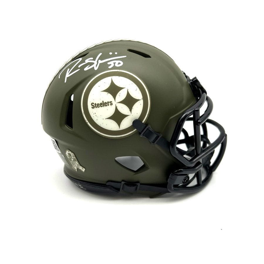 Andy Russell Signed Pittsburgh Steelers White Logo Football With 2X Sb —  TSEShop