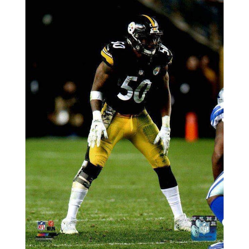 Ryan Shazier Ready Stance in Black Unsigned Licensed 8x10 Photo