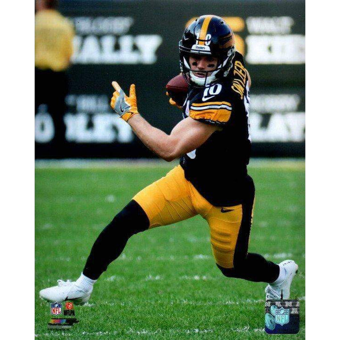 Ryan Switzer Running With Football Turned To Side Unsigned Licensed 8X10 Photo