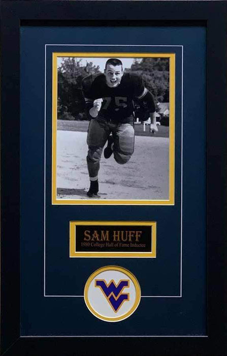 Sam Huff Unsigned Running 8x10 Photo - Professionally Framed