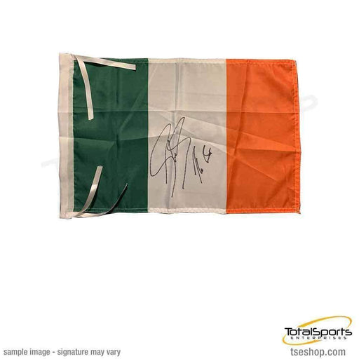 SHEAMUS Signed Irish Flag with "The Bar"