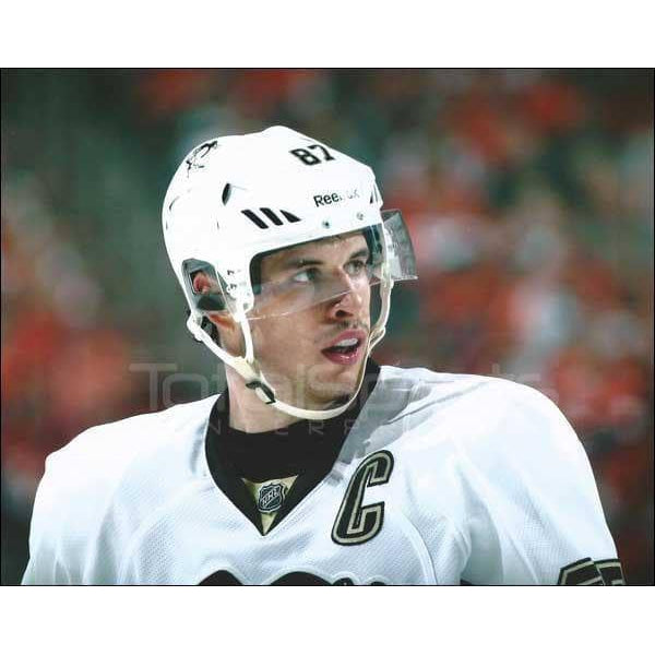 Sidney Crosby Head Color Head Shot Unsigned 8X10 Photo