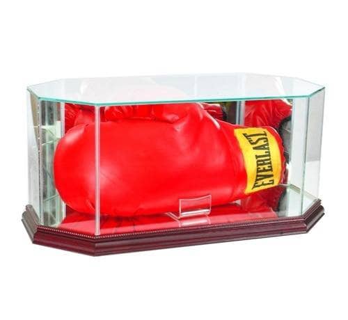Single Boxing / Cleat Glove Glass Display Case