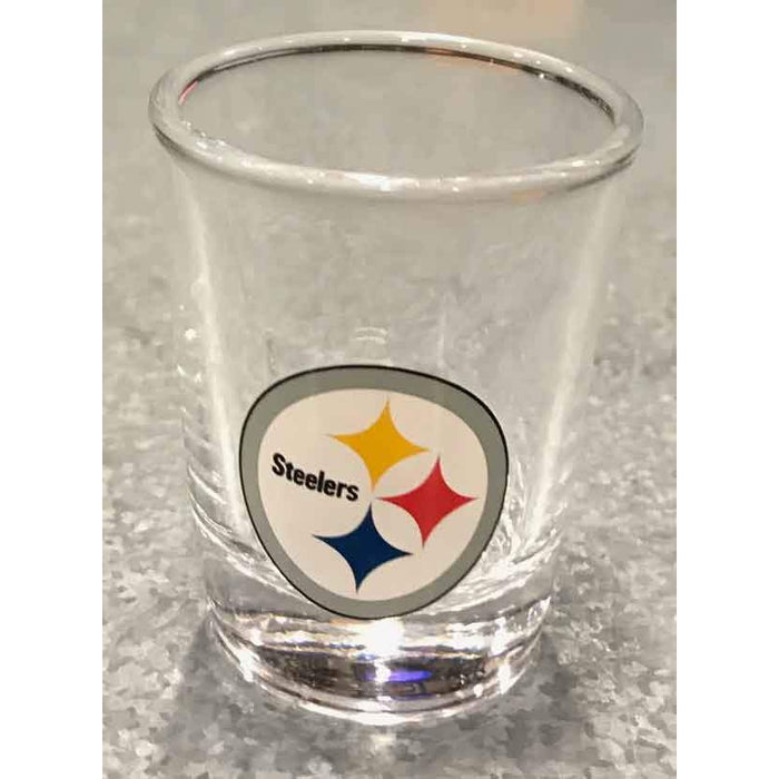 Steelers 2 oz. Color Logo Shot Glass