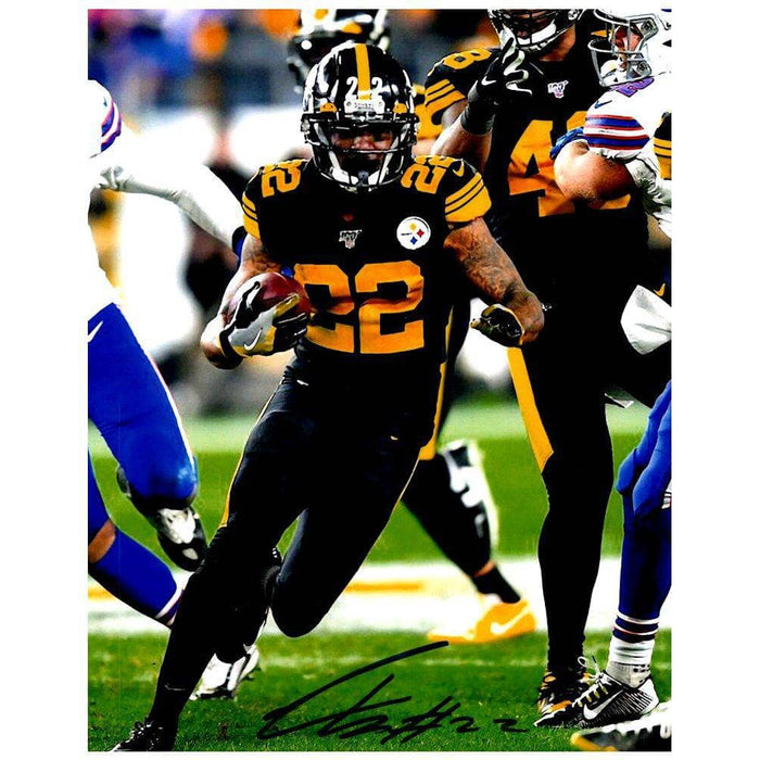 Steven Nelson Signed Running with Football in Color Rush 8X10 Photo