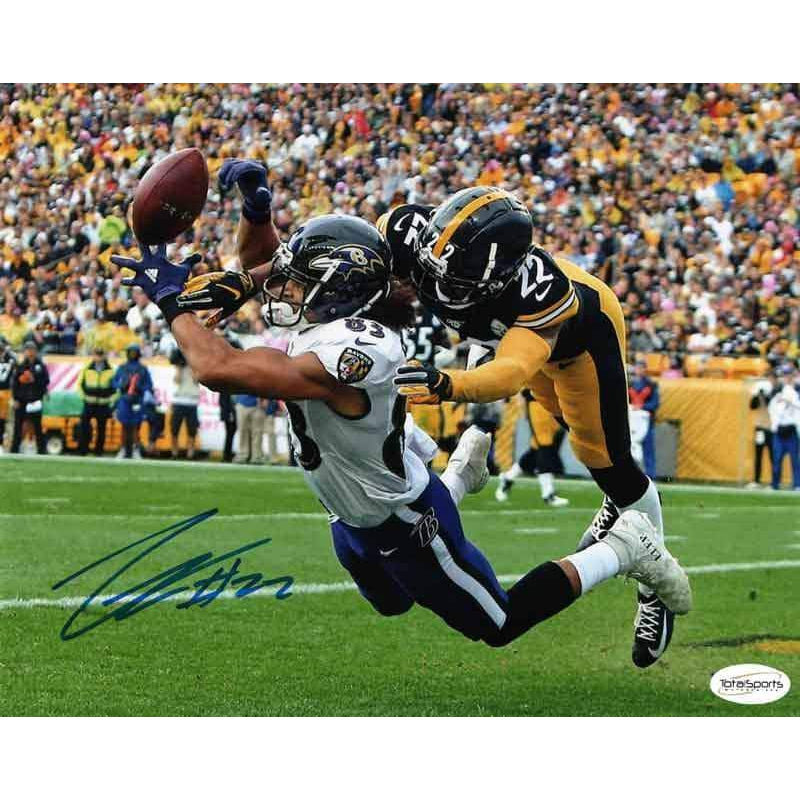 Autographed JASON GILDON 8X10 Pittsburgh Steelers Photo