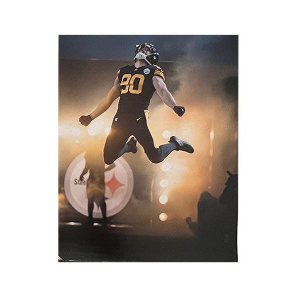 TJ WATT Pittsburgh Steelers SIGNED Autograph Licensed HOME Jersey
