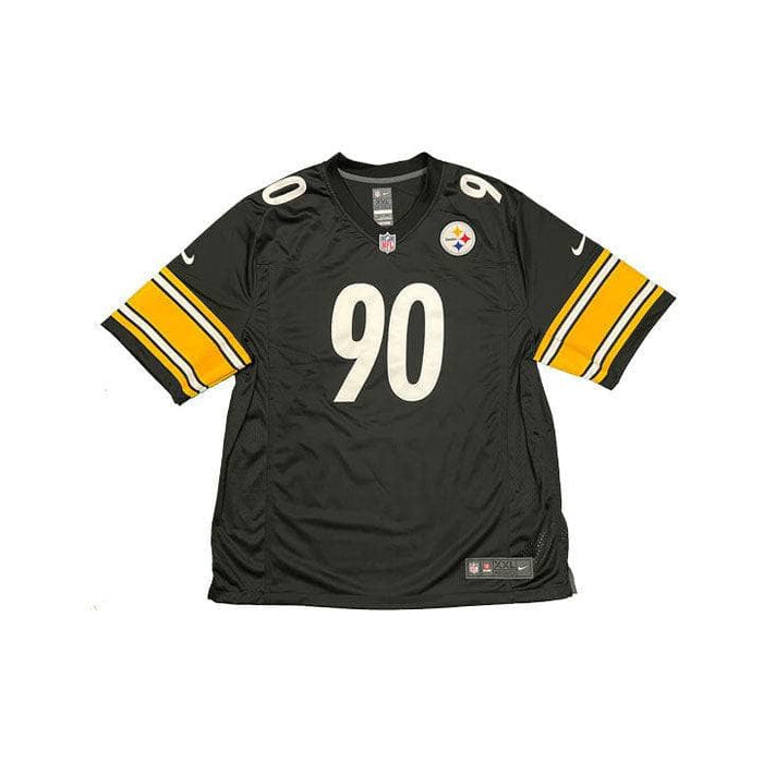 TJ Watt Signed Pittsburgh Steelers Authentic Nike Black Jersey