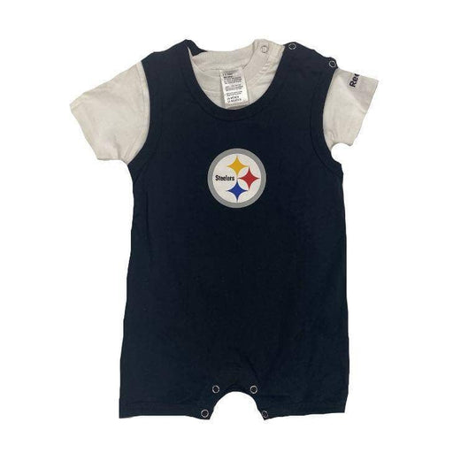 Toddler Pittsburgh Steelers Two Piece Reebok Onesie Set Newborn