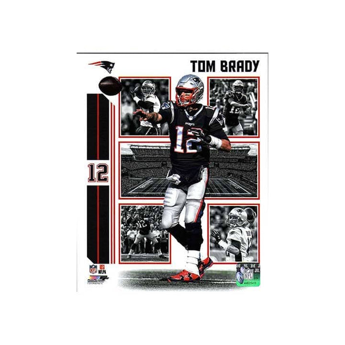 Tom Brady Collage Unsigned 8x10 Photo