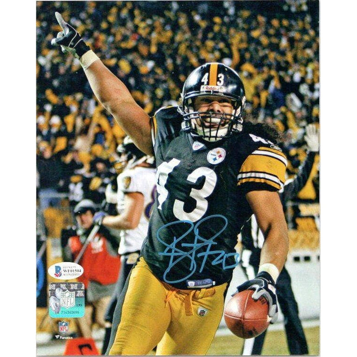 Troy Polamalu  Autographed Football Memorabilia & NFL Merchandise