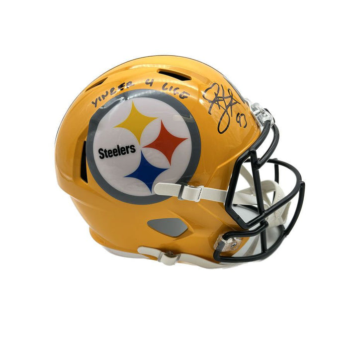 Shop Troy Polamalu Signed Pittsburgh Steelers Authentic Speed