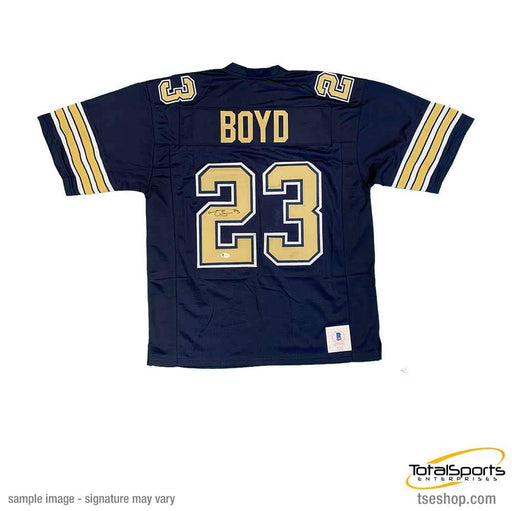 Tyler Boyd Signed Navy College Football Jersey