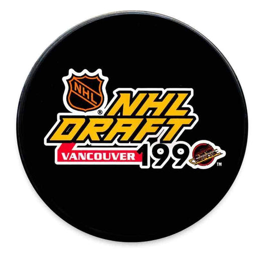 Unsigned 1990 NHL Draft Logo Puck