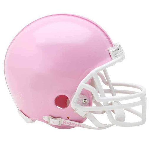 Unsigned Blank Riddell Pink Mini Helmet