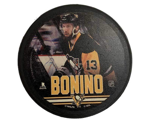 Unsigned Nick Bonino Custom Puck
