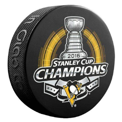 Unsigned Pittsburgh Penguins 2016 Stanley Cup Champs Logo Puck