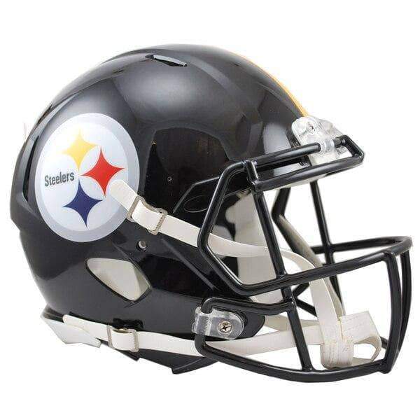 Unsigned Pittsburgh Steelers Riddell Speed Full Size Replica Helmet ...