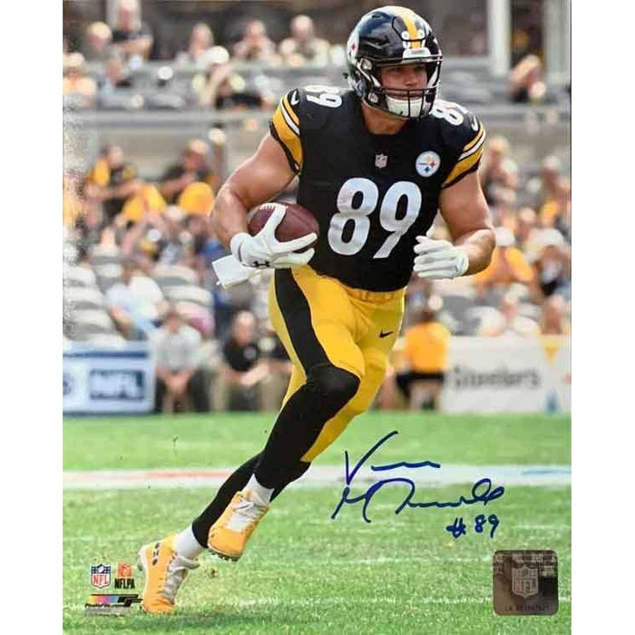 Vance Mcdonald Signed Running With Football 16x20 Vertical Photo