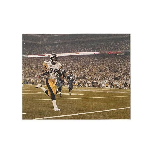 Willie Parker Running Into End Zone In SB40 Color Unsigned 16x20 Photo