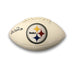 Willie Parker Signed Pittsburgh Steelers White Logo Football