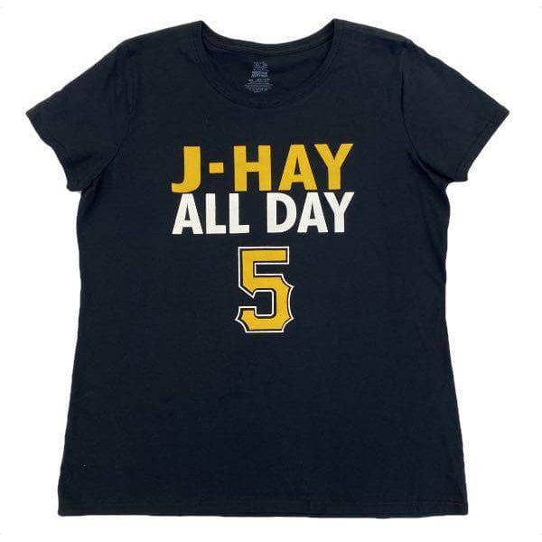 Woman's J-Hay All Day Black T-Shirt