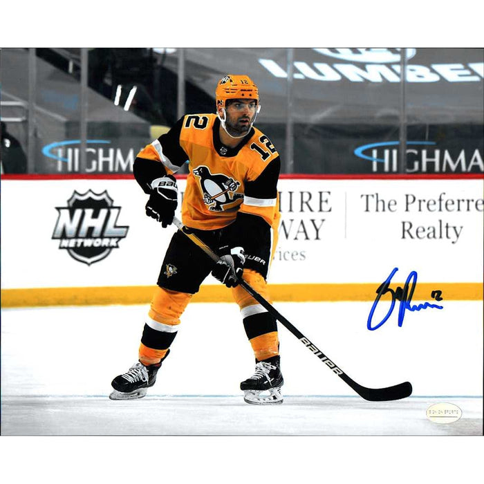 Zach Aston-Reese Signed Ready in Yellow 8x10 Photo